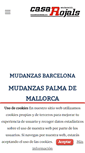 Mobile Screenshot of mudanzasrojals.com